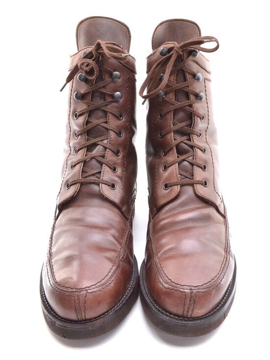 Men Warren Edwards Susan Bennis Brown Shearling Lined Boots 10 M main image 7